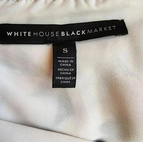 White House Black Market Off-the-Shoulder Floral Maxi Dress size S - Picture 7 of 16